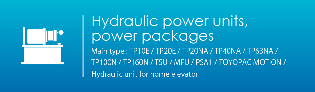 Hydraulic power units, power packages